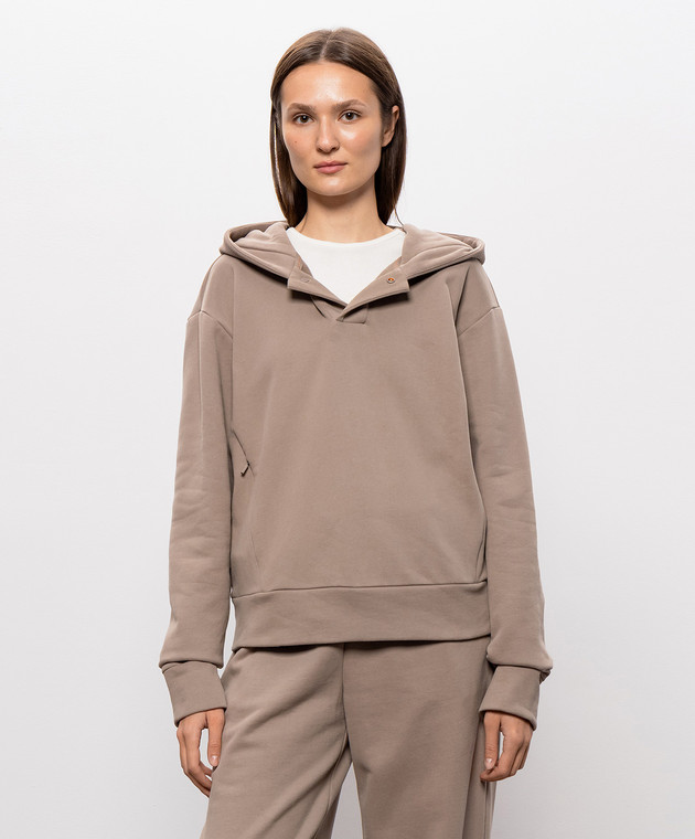 Parajumpers Коричневе худі Nivice 26WPWFLTZ35 зображення 3