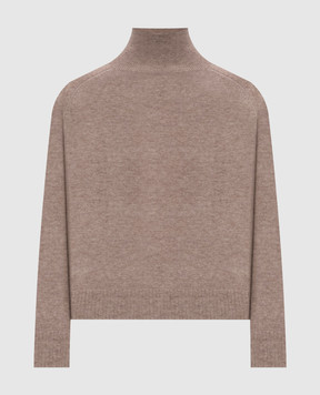 Max Mara Weekend Бежевый гольф ZARINA из шерсти и кашемира WKDZARINA