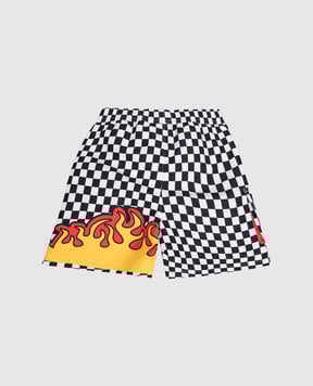 Sprayground Дитячі шорти для плавання в клітинку SPY1312
