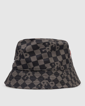 Sprayground Дитяча сіра панама в клітинку SP14998GRY