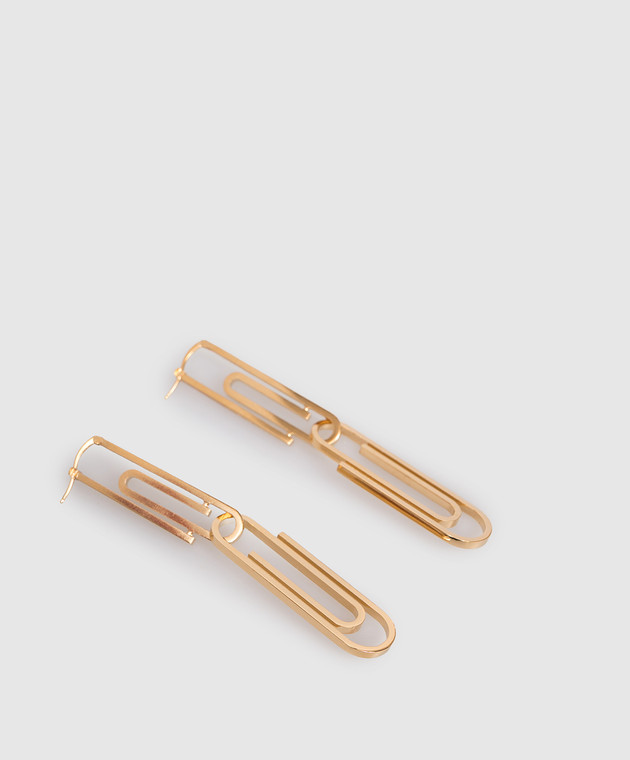 Off-White серьги Paperclip OWOD2ABS26MET001 изображение 3