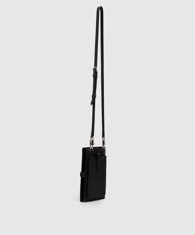 Dolce&Gabbana Черный кожаный клатч BM2766A0370 изображение 3