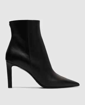 Jimmy Choo Чорні шкіряні ботильйони Frankie FRANKIEAB85CLF
