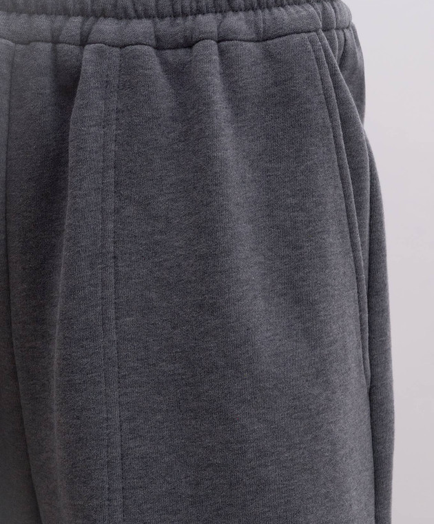 Brunello Cucinelli Сірі спортивні штани MN05NB2X99 зображення 4