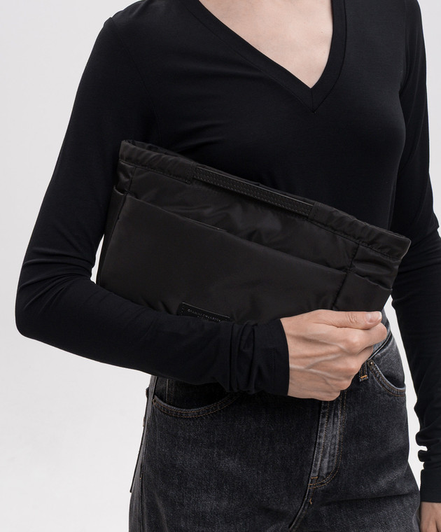 Gianni Chiarini Черная сумка BagSinBag SB9402COMMNYL изображение 2