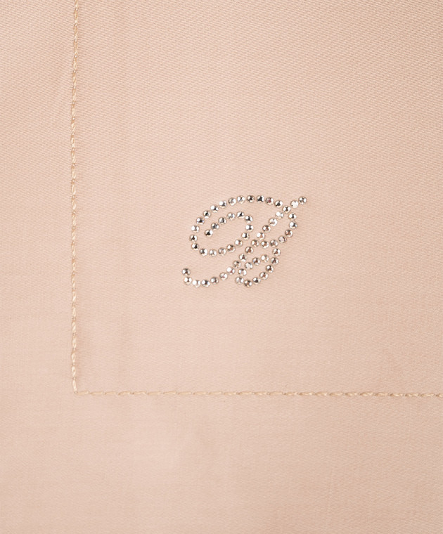 Blumarine Home Бежевий комплект постільної білизни Lory з кристалами Swarovski LORYW0200250032 зображення 2