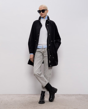 MooRER Чорна парка MAUREEN MAUREENKN