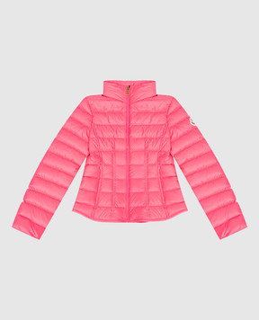 Moncler ENFANT Детская розовая пуховая куртка Kaia L29541A00004596ZR