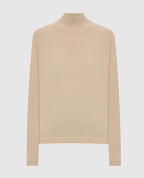 Max Mara Weekend Бежевый гольф KIKU с шелком и шерстью WKDKIKU