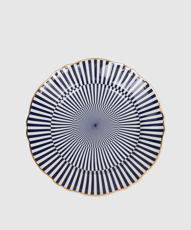 Обеденная фарфоровая тарелка Arcane