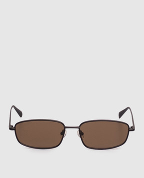 Jacquemus Чорні сонцезахисні окуляри JAC222C4SUN