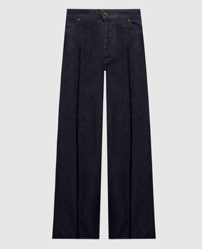 Max Mara Синие джинсовые палаццо QUATTO MXMQUATTO