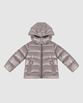 Moncler ENFANT Дитяча сіра пухова куртка Maya L29511A00018597Z8