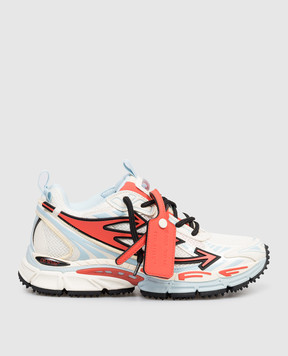 Off-White Комбинированные кроссовки OW Be Right Back с логотипом OWIA289S26FAB005