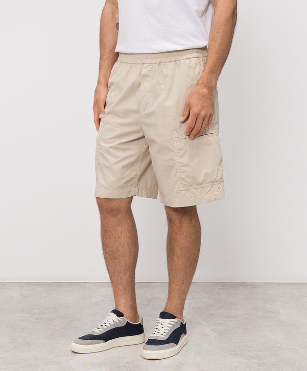 Iceberg Бежеві шорти-карго D0700032 зображення 3