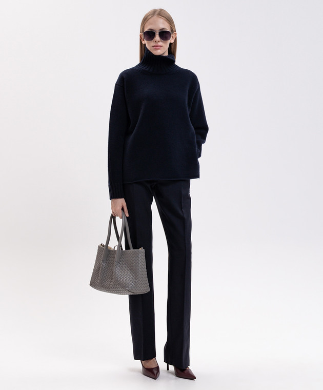 Bottega Veneta Синій светр з вовною A003N7V79S0 зображення 2