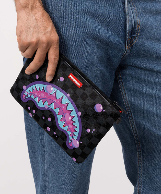 Sprayground Детская серая сумка SHARK 910B8957NSZ изображение 2