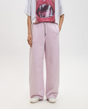 Alexander Wang Розовые утепленные спортивные штаны 1CC2264040