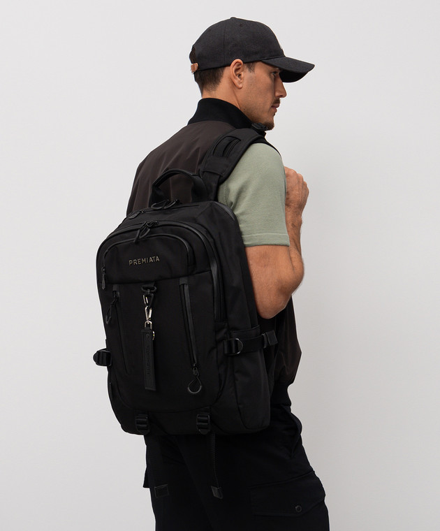 Premiata Черный рюкзак Ventura VENTURA изображение 2