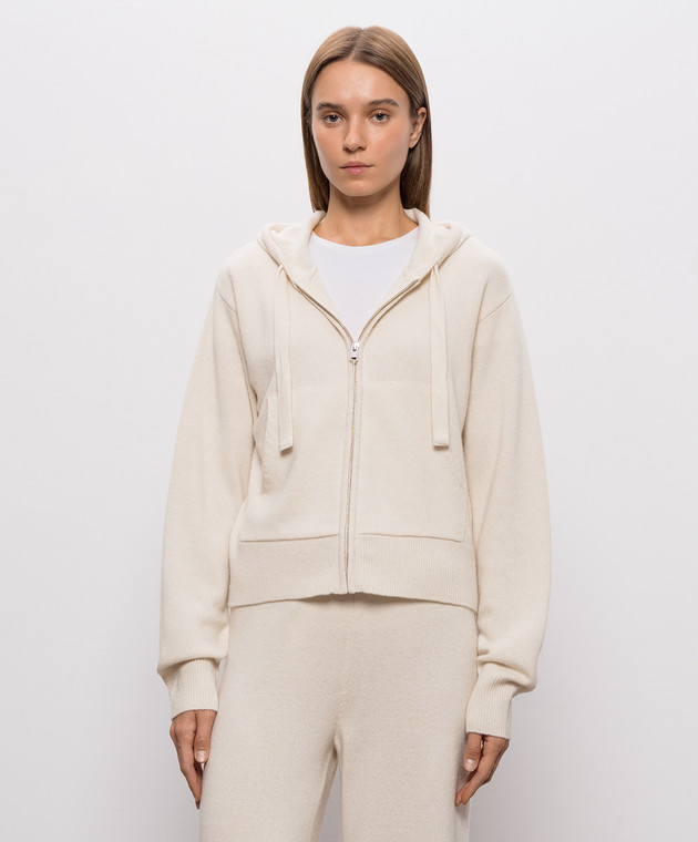 Woolrich Бежева спортивна куртка з вовною CFWWKN2043FRUF0574 зображення 3