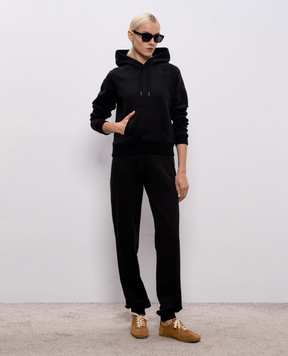 Tom Ford Черные утепленные джогеры с шелком PAJ173JEX186