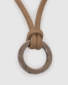 Brunello Cucinelli Бежевий шнурок для окулярів MACP9G003