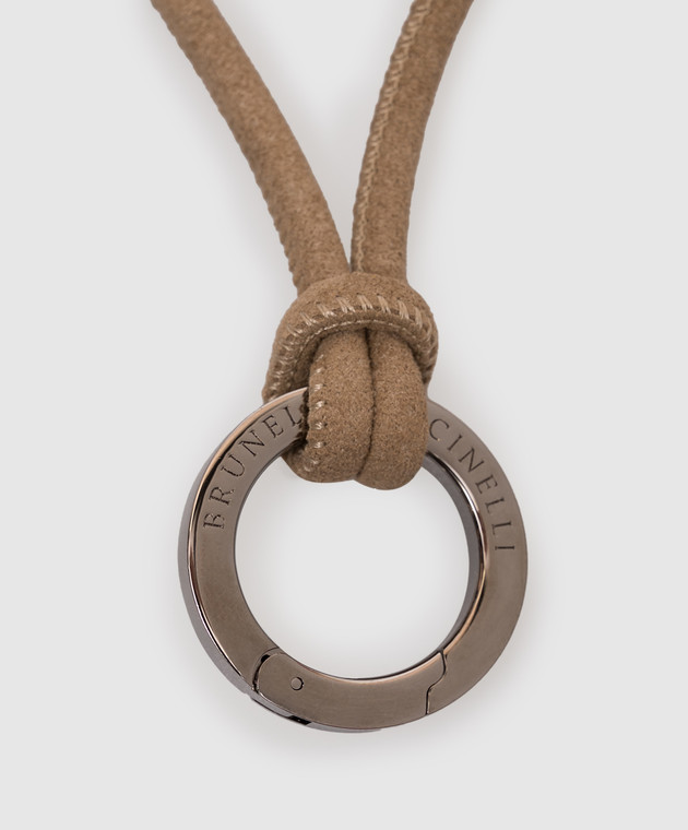 Brunello Cucinelli Бежевый шнурок для очков MACP9G003 изображение 3