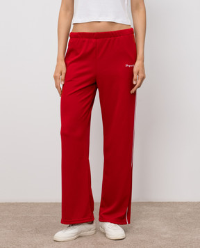 Sporty & Rich Червоні спортивні штани PA054710326RE33