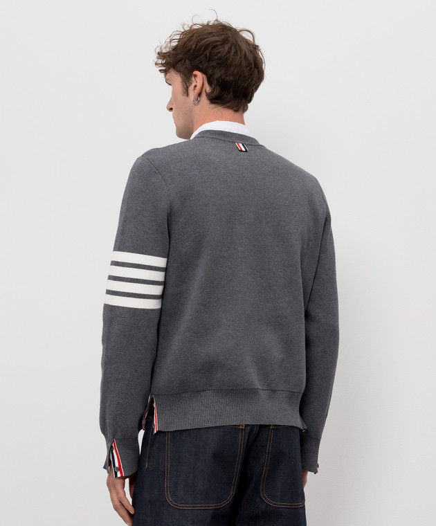 Thom Browne Серый джемпер MKA202A00219 изображение 4