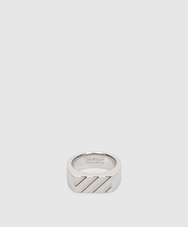 Off-White кольцо OMOC07NC99MET001