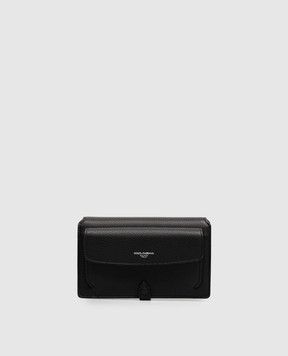Dolce&Gabbana Черный кожаный клатч BM2766A0370