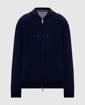Brunello Cucinelli Спортивна куртка синього кольору MM8319069G