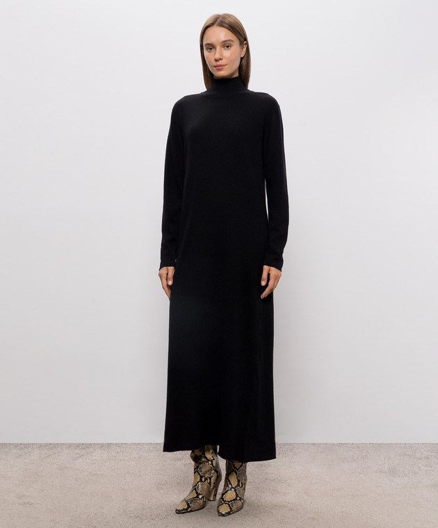 Woolrich Чорна сукня з вовною CFWWDR2030FRUF0574 зображення 3