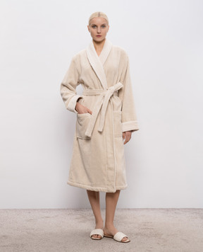 Hamam Бежевий махровий халат Raya RAYABATHROBE