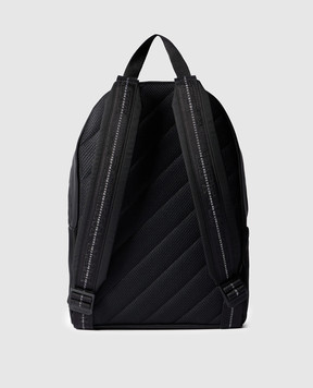 Off-White Чорний рюкзак Diagonal Spray OMNB123F25FAB001