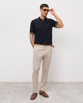 Peserico Бежеві штани з вовною R54274D08274