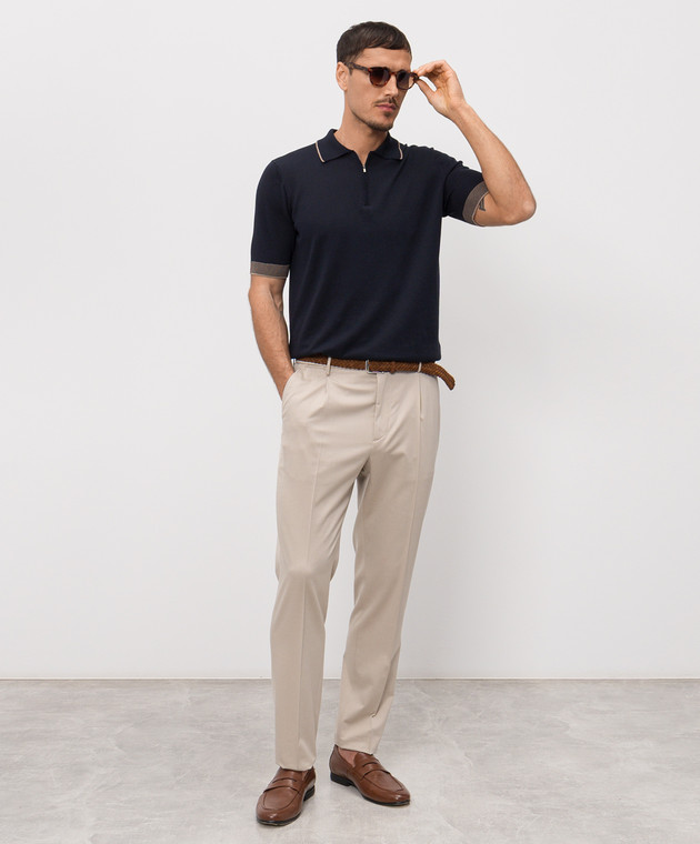 Peserico Бежеві штани з вовною R54274D08274 зображення 2