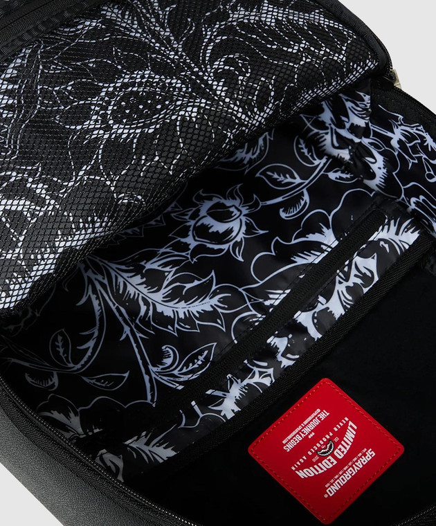 Sprayground Дитячий чорний рюкзак AFTER DARK GARDEN 910B9619NSZ зображення 4