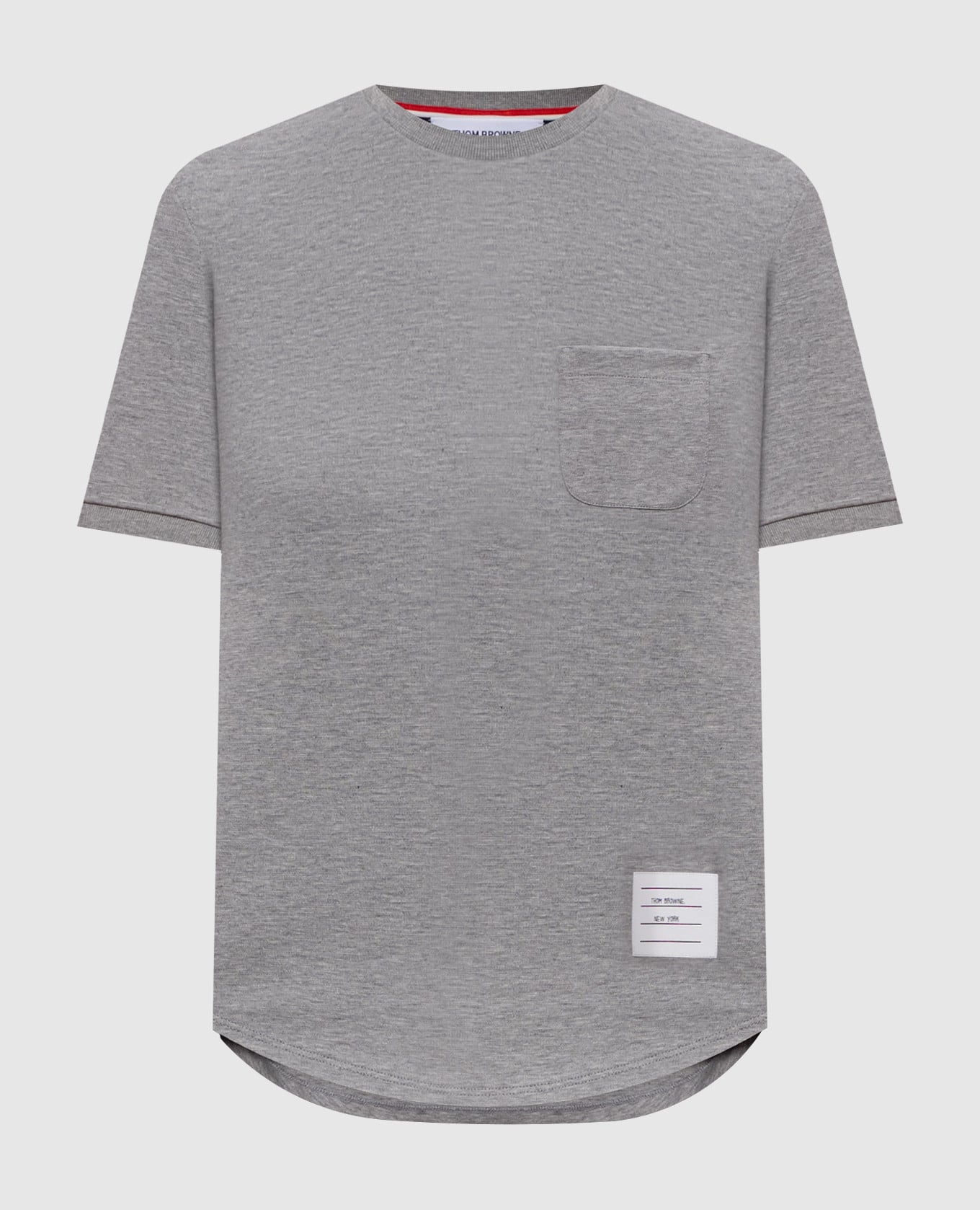 Серая меланжевая футболка MILANO