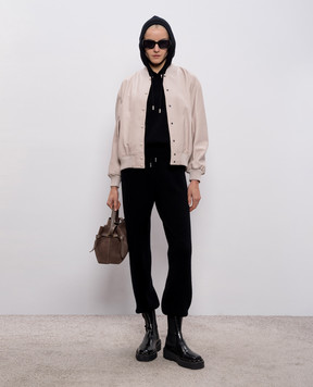 Babe Pay Pls Черный спортивный костюм из кашемира MD9891312341R