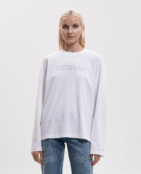 Off-White Белый лонгслив City Nature 2FB00725T