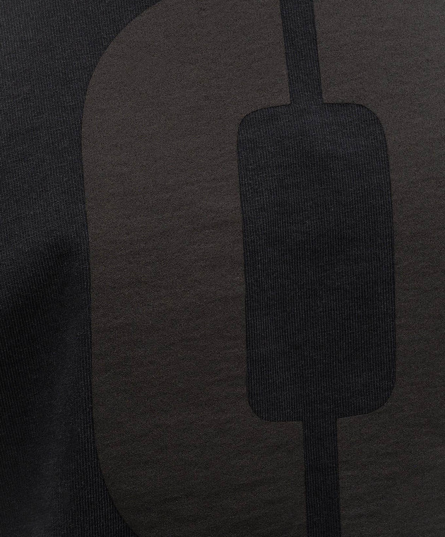 Fear of God Черный лонгслив с принтом FG9M109956HWJ изображение 5