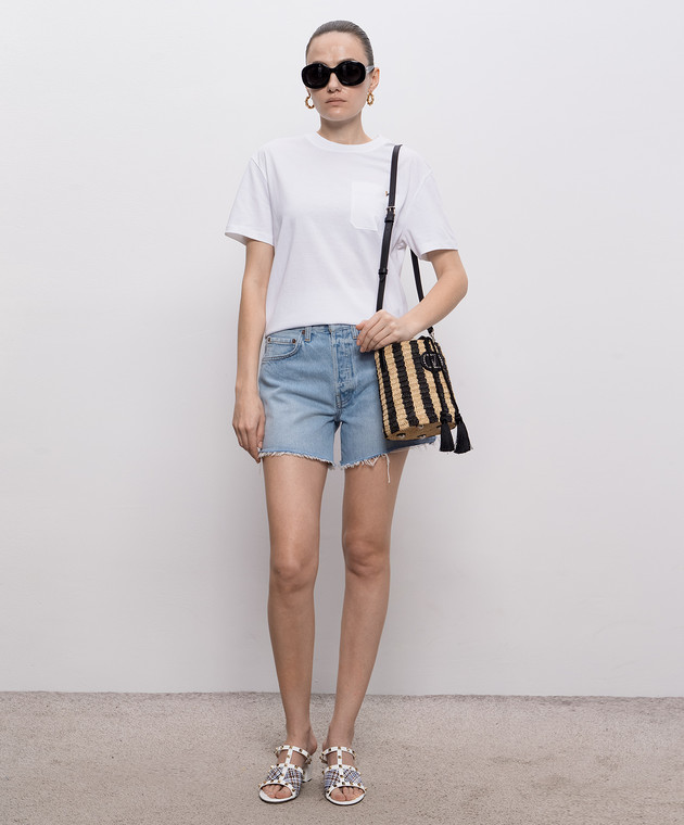 Valentino Біла футболка 8V0MG10VBGR зображення 2