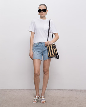 Valentino Біла футболка 8V0MG10VBGR