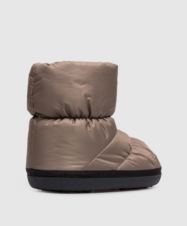 Maison Margiela MM6 Дитячі коричневі стьобані чоботи 839493639 зображення 3