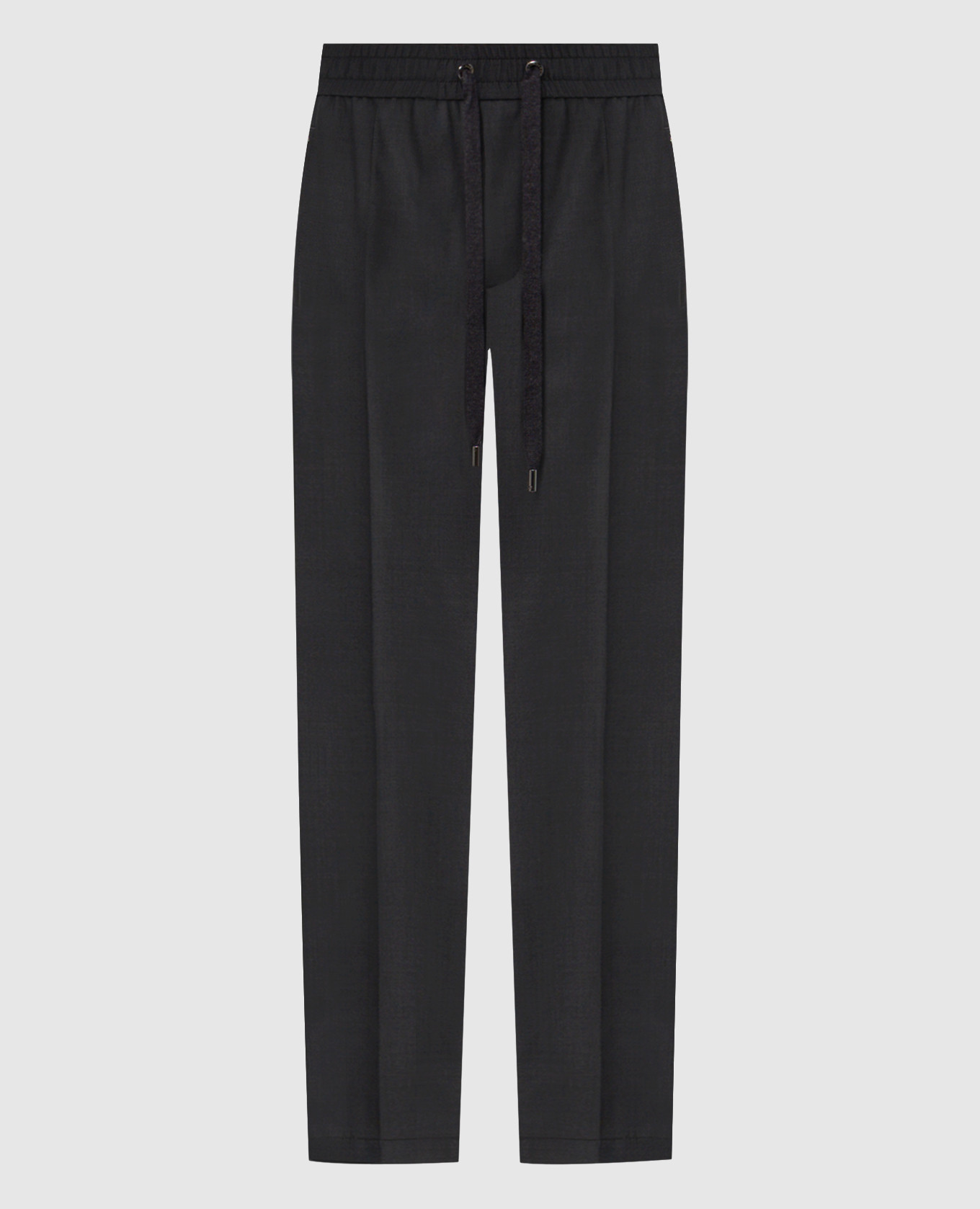 Серые брюки с шерстью