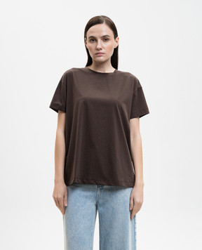 Solotre Коричнева футболка M1AB0192