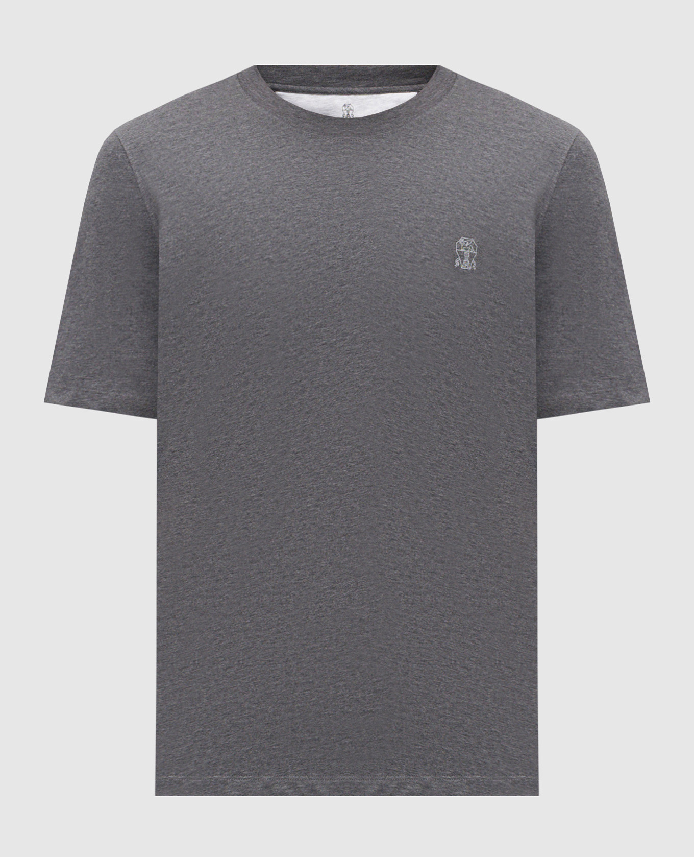 Серая футболка с эмблемой