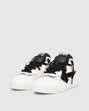 Off-White Белые кожаные кроссовки 3.0 Floating Arrow OWIA28MS26LEA001