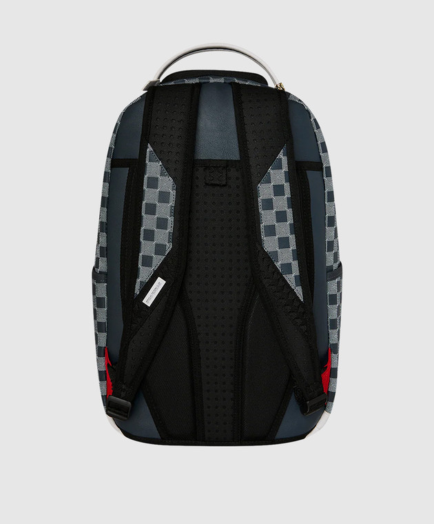 Sprayground Детский серый рюкзак OPTIX GRID 910B8737NSZ изображение 3